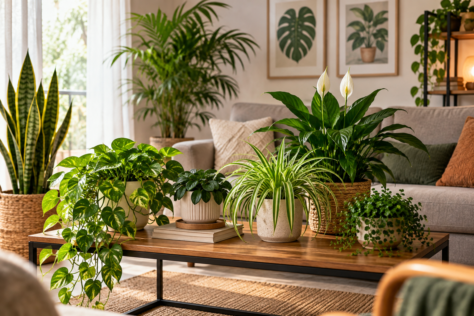 Plantas para dentro de casa fáceis de cuidar em ambiente interno